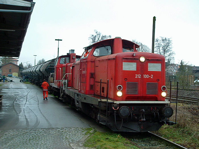 Ladegleis Feuchtwangen 21.01.14