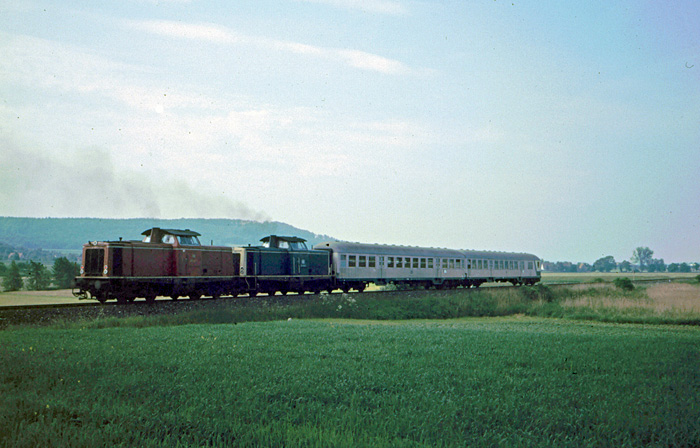 211 021 und 211019 Steinach 1985