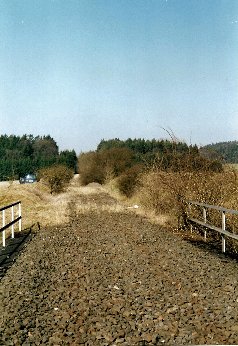 Ausfahrgleis Dombh Richtung Rothenburg 2003