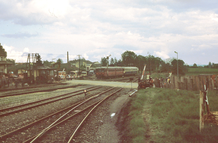 Akkutriebwagen um 1983/84 Dinkelsbhl