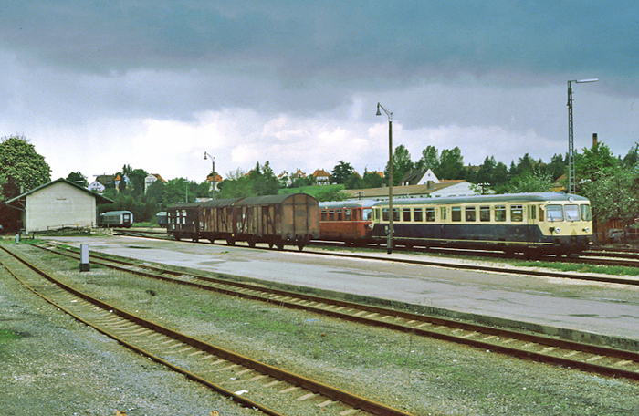 Akkutriebwagen Dinkelsbhl (um 1983/1984)