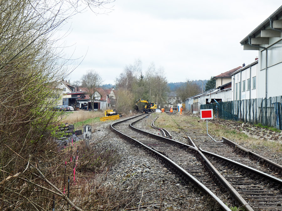 Fremdingen Gleis 1 