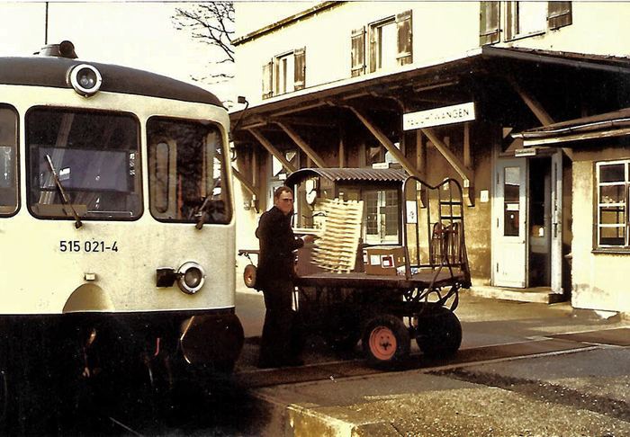 Bhf. Feuchtwangen 1985