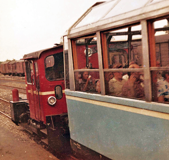 491 001-4 in Rothenburg 1976