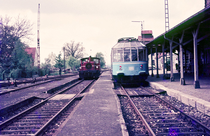 491 001-4 in Rothenburg 1976