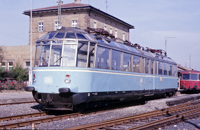 491 001-4 in Rothenburg 1976