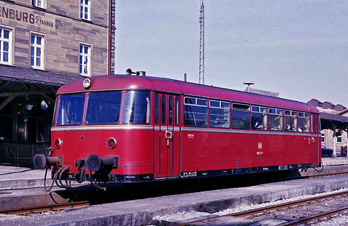 Abgestellter VS 98 n Rothenburg 1976