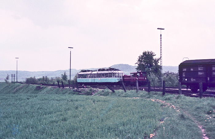 491 001-4 in Rothenburg 1976