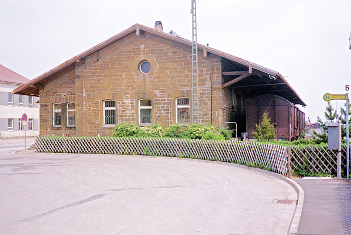 Güterhalle Rothenburg 1985
