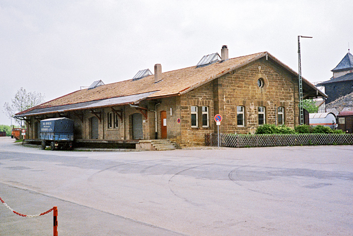 Gterhalle Rothenburg 1985