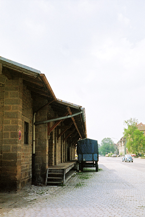 Gterhalle Rothenburg 1985