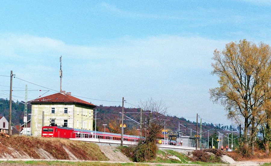 Bauarbeiten Herbst 2017 in Dombhl