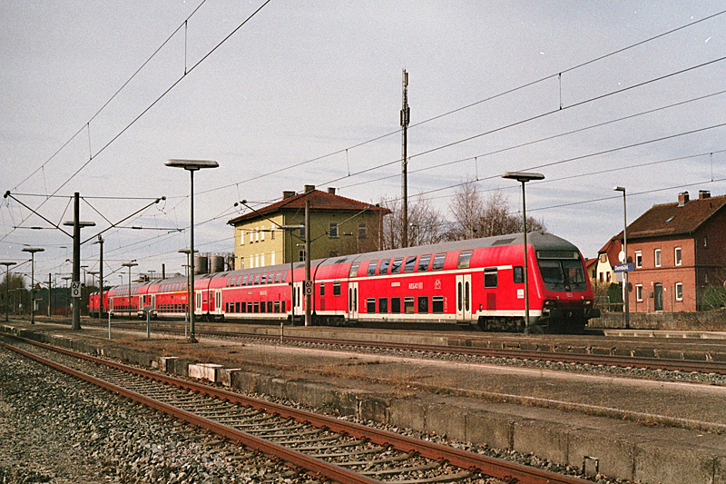 Doppelstockzug Dombhl 2017