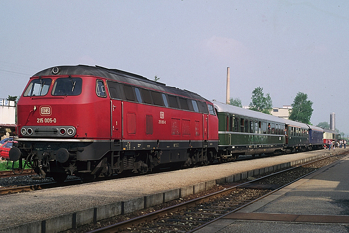 Sonderzug am 14. Mai 1985 Abschiedsfahrt CR-Wilb