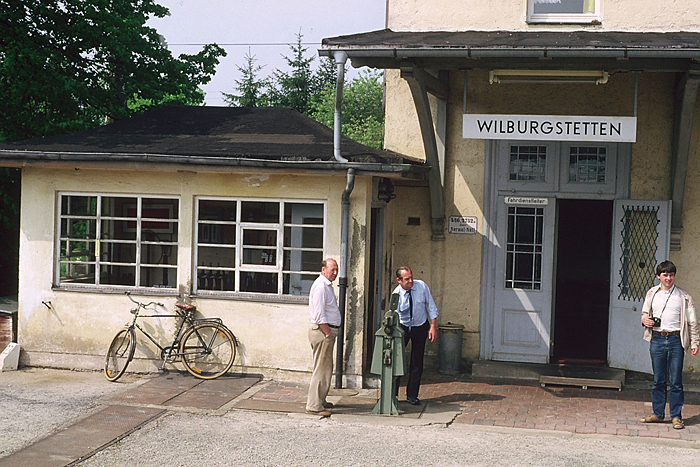 Sonderzug am 14. Mai 1985 Abschiedsfahrt Wilburgstetten