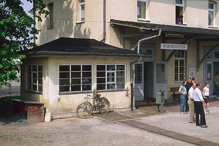 Sonderzug am 14. Mai 1985 Abschiedsfahrt Wilburgstetten