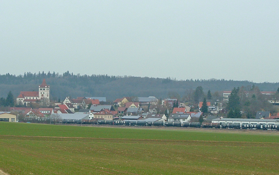 Kesselwagen in Fremdingen am 6.3.2017