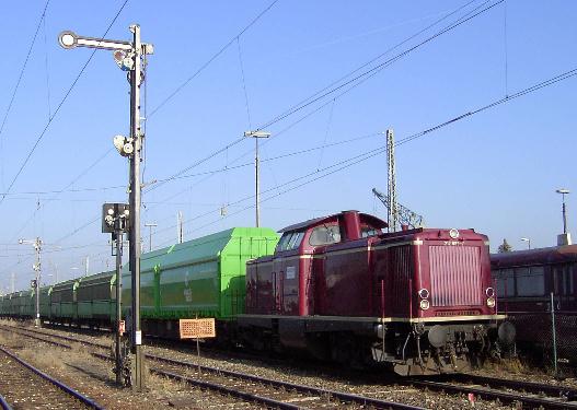 ALSTOM 212 089-7 am 17.1.05 in Nrdlingen