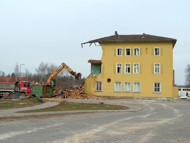 Vom Bahnhofsvorplatz aus gesehen