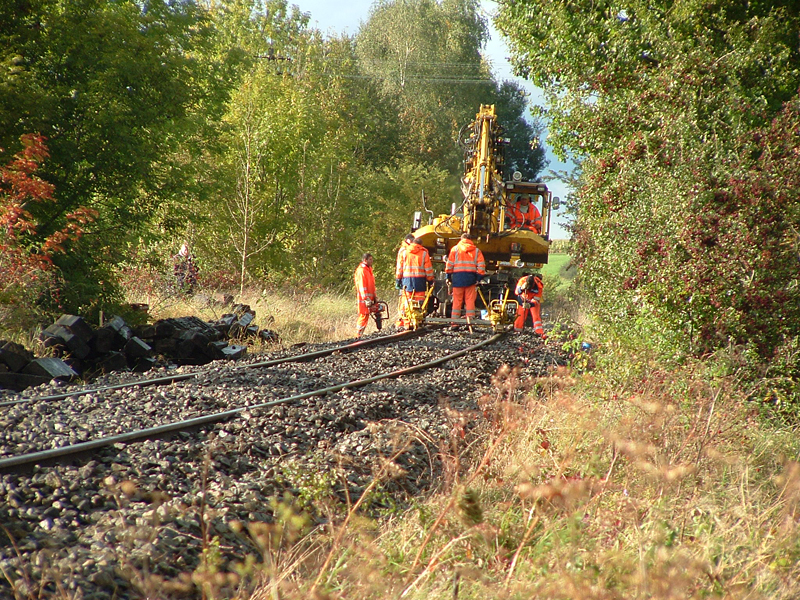 Baustelle Schopfloch September 2007