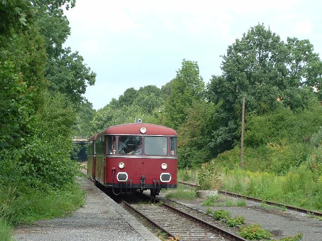 VT 98 BayernBahn am 27.7.2008 in Dinkelsbhl