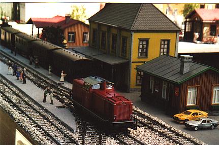 V 100 des Modelleisenbahnclubs Dinkelsbhl