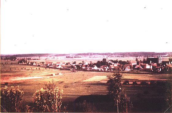 Blick vom Martinsberg (Herrieden)