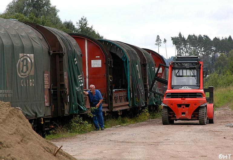 Waggonentladung Wilburgstetten 2008