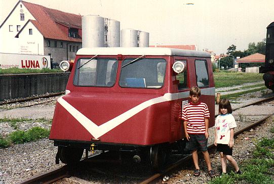 KLV 12 Bahnmeisterei-Draisine des BEM 1993 in Dinkelsbhl
