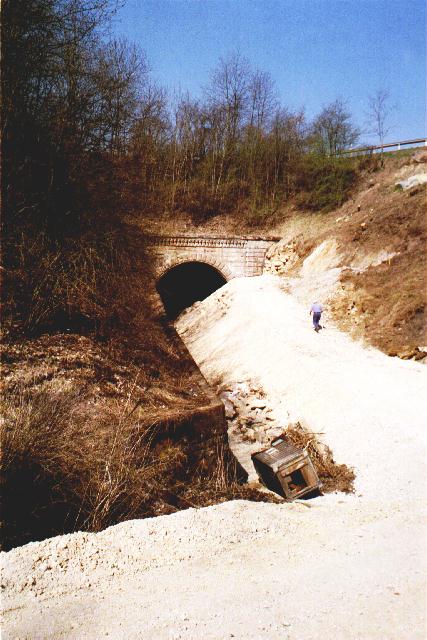 Ostportal Bildwasentunnel im April 2003