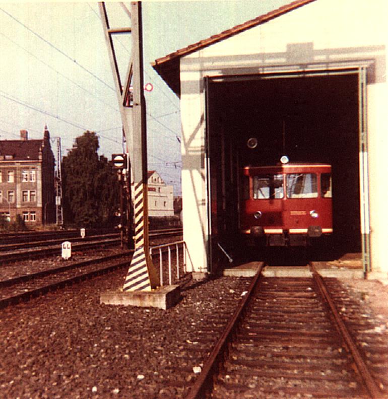 Turmtriebwagen in Ansbach