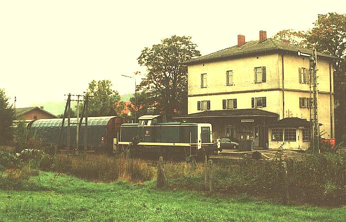 Abfahrbereit in Feuchtwangen am 4.10.1995