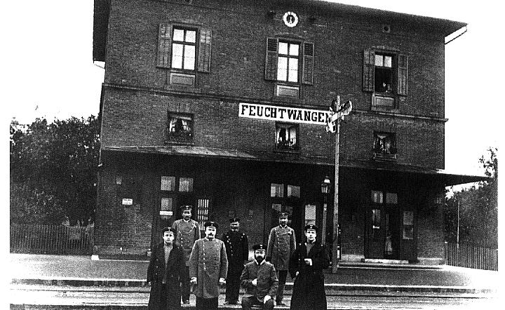 Bahnhof Feuchtwangen 1902