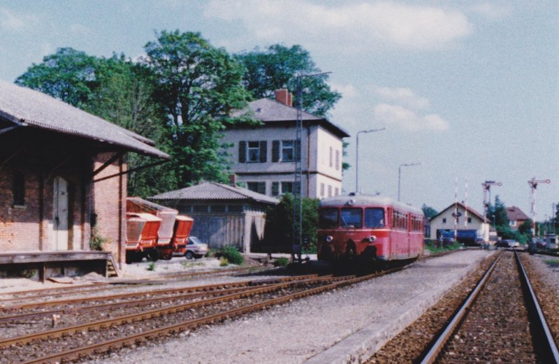 Akkutriebwagen in Feuchtwangen