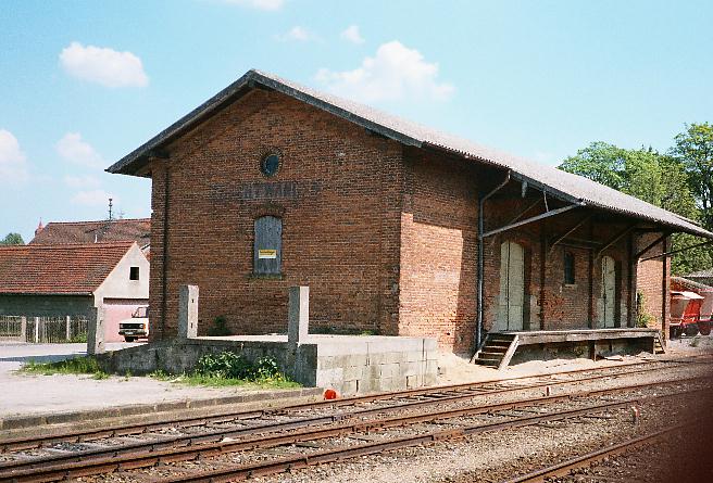 Gterhalle Feuchtwangen 1985