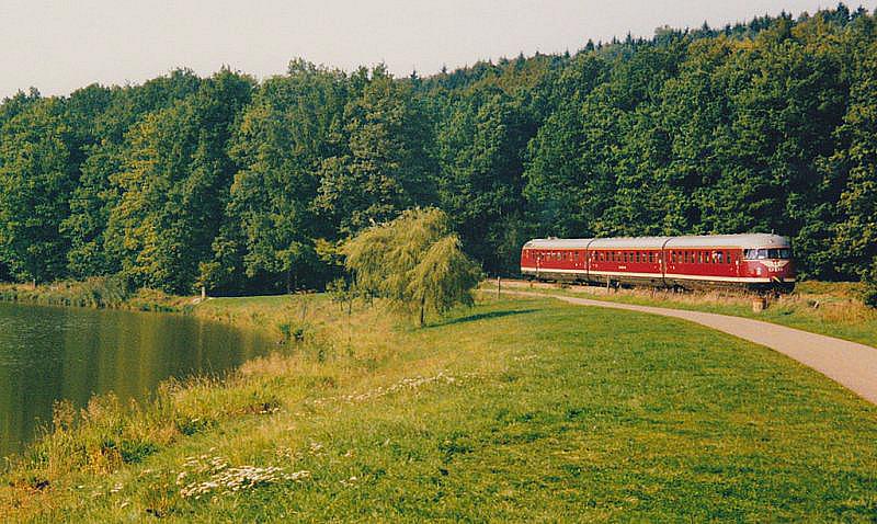 VT 08 801 Sonderzug 1986 Fremdingen