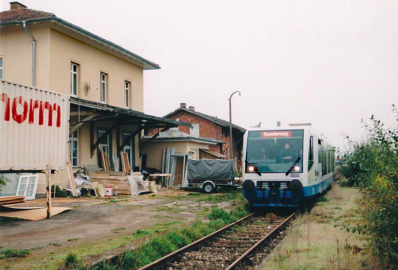 Regiosprinter in Fremdingen 13.10.1995