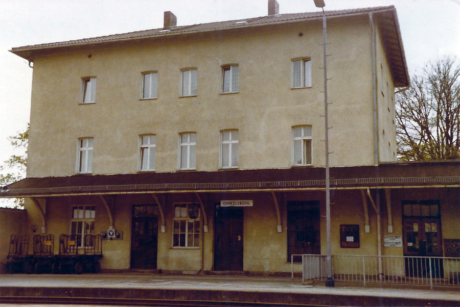 Bahnhofsgebude Dinkelsbhl 