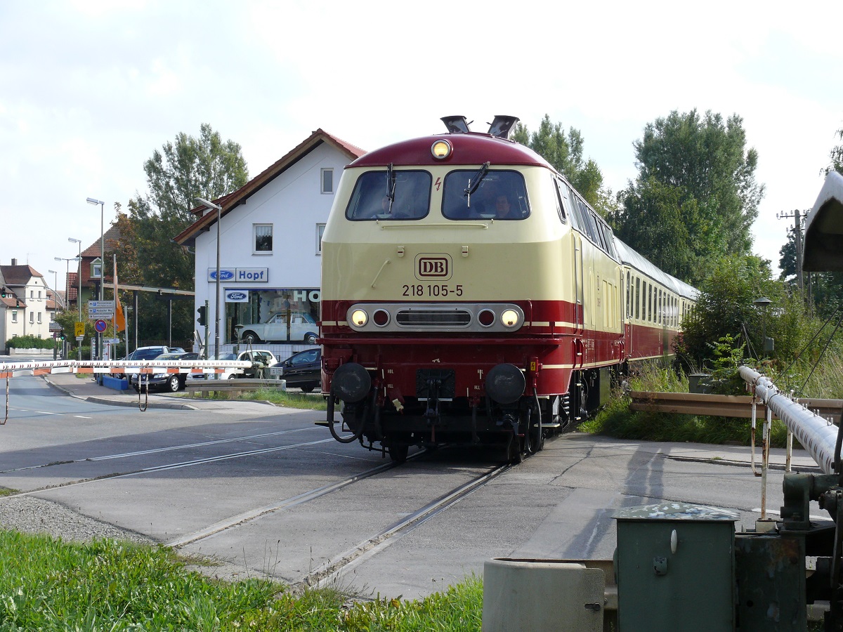 Durchfahrt durch Feuchtwangen 18.9.2010