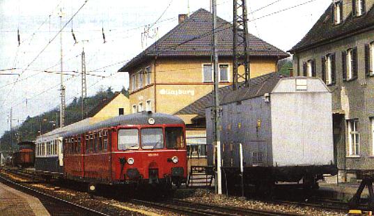 Ehemalige Nrdlinger Ladestation in Gnzburg