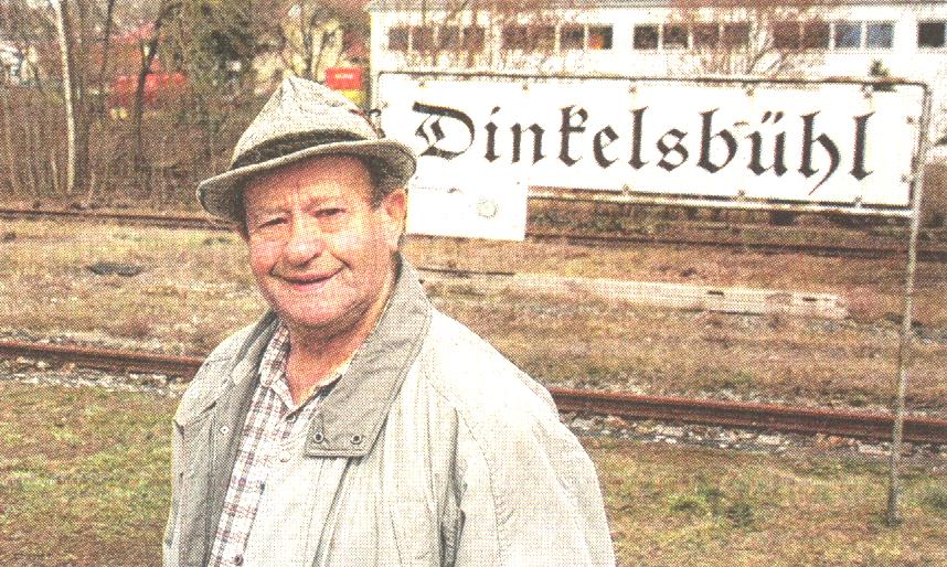 Ehemaliger Bahnbeamter Max Weis