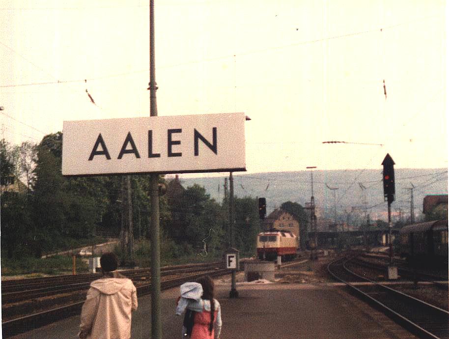 120er Sonderzug 1985 Aalen