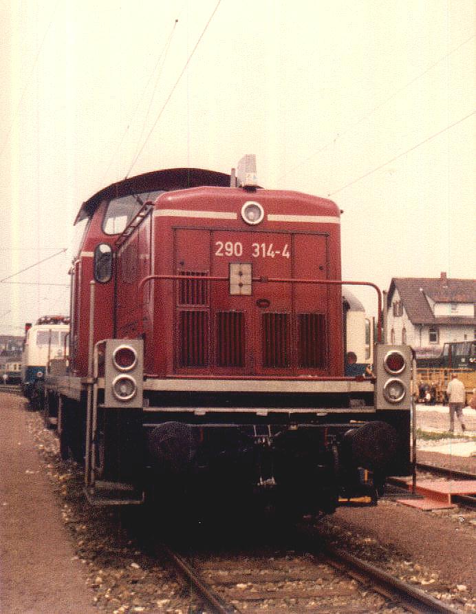 290 314-4 in Crailsheim Mai 1985