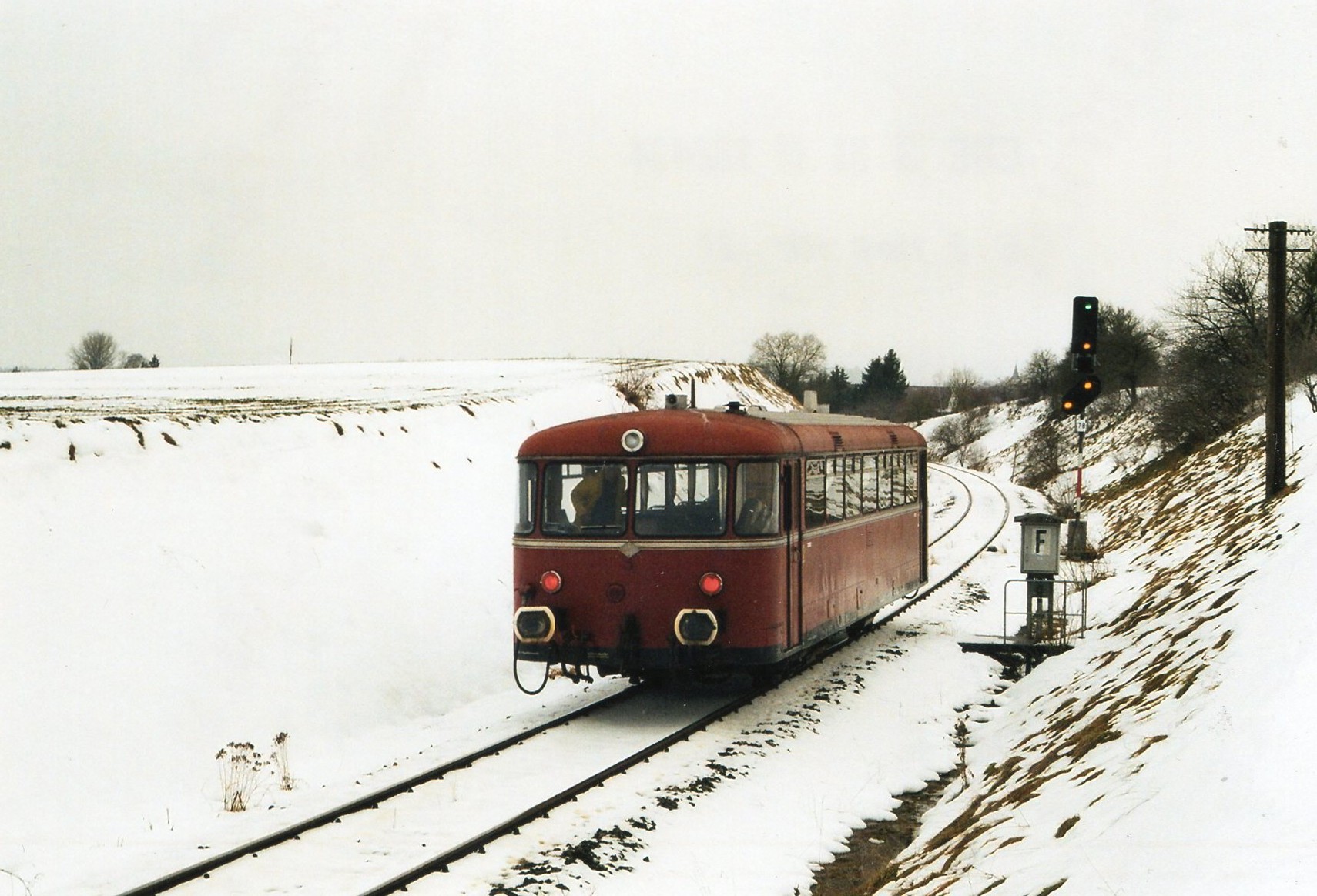 Einfahrt Dombhl 5.12.2010