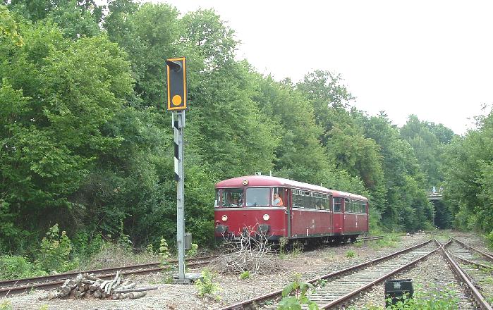 VT 98 Pfalzbahn am 27.7.2008 in Dinkelsbhl