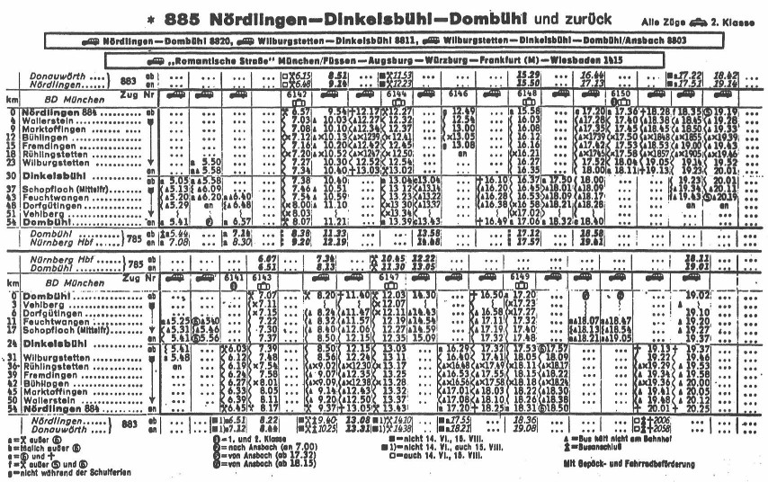 Fahrplan 1979