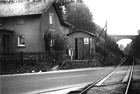 Schrankenwrterhaus an der Feuchtwanger Strae