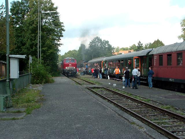 Einfahrt des Rheingold am 18.09.2010