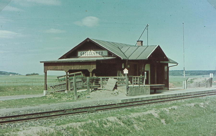 Bahnhof Grossenried 1948