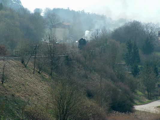 41 1150 als Zuglok in Schopfloch